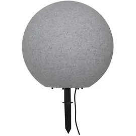 StarTrading Kugelleuchte Kunststoff D: 50 cm 1x E27 grau
