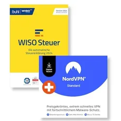 NordVPN + WISO Steuer 2025 | Download & Produktschlüssel