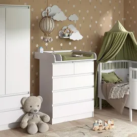 Vicco Wickelkommode Emma, mit 5 Schubladen