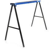 XPOtool 2x Klappbock aus Stahl 250 kg Traglast pro Paar, 2er Set Gerüstbock 995 x 480 x 785 mm, Arbeitsbock klappbar für Werkbank, Sägen, Garten etc.