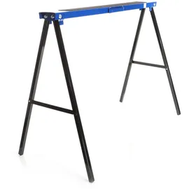 XPOtool 2x Klappbock aus Stahl 250 kg Traglast pro Paar, 2er Set Gerüstbock 995 x 480 x 785 mm, Arbeitsbock klappbar für Werkbank, Sägen, Garten etc.