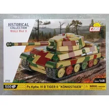 Cobi Historial Collection 2732 - Pz.Kpfw. VI B TIGER II "Königstiger", WWII, Bausatz 1:48, 500 Klemmbausteine