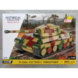 Cobi Historial Collection 2732 - Pz.Kpfw. VI B TIGER II "Königstiger", WWII, Bausatz 1:48, 500 Klemmbausteine