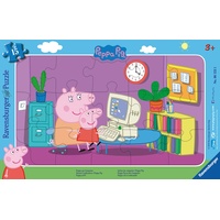 Ravensburger Puzzle Peppa Pig Peppa am Computer (06123)