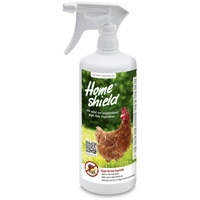Home Shield Instant White Easy Milbenspray 1 Liter - Anti Milben Mittel für Hühner gegen Rote Vogelmilbe im Hühnerstall - 1L Sprühflasche