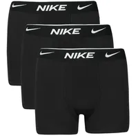 Nike 3 PACK - Everyday Cotton Boxer Brief Herren Wäsche schwarz Größe 6Y-8Y Bekleidung