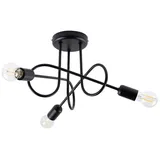 Sollux SL.1434 Kronleuchter Loop 3 schwarz