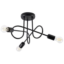 Sollux SL.1434 Kronleuchter Loop 3 schwarz