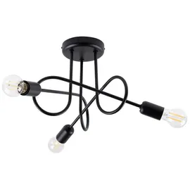 Sollux SL.1434 Kronleuchter Loop 3 schwarz