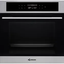 Einbaubackofen Klugmann Herd, Timer, Umluft, TFT Display 76 L, Teleskopauszug