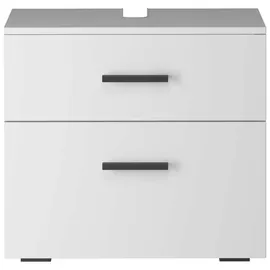 INOSIGN Waschbeckenunterschrank Skara 60 x 55 cm Weiß