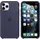 Apple iPhone 11 Pro Silikon Case mitternachtsblau