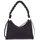 Coccinelle Schultertasche Boheme Grana Double Shoulder Bag M Prune / Ribes