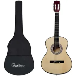 12.-tlg. Klassische Gitarre Set für Anfänger 4/4 39"