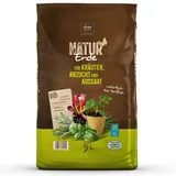 patzer erden PATZER NATUR Erde BIO für Kräuter-, Anzucht- & Aussaat torffrei - 5 Liter