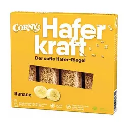 CORNY Haferkraft Banane Müsliriegel 4 Riegel