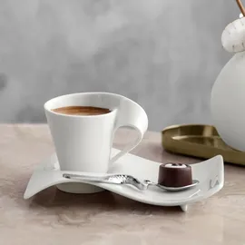 Villeroy & Boch NewWave Espresso-Set 0,05 l Weiß 6 St.