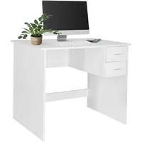 HJH Office Schreibtisch weiß & 48x75x90 cm