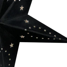 Beliani MOTTI Stern 45 cm Schwarz