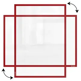 ALLboards Magnetrahmen selbstklebend rot A3, 1 St.