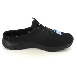 SKECHERS Summits Swift Step, Frauen Sneakers,Laufschuhe,Freizeit,leger,Slipper,Schlupfschuhe,Skater,Schwarz,40 EU
