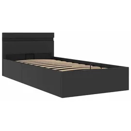 vidaXL Guillermo 90 x 200 cm Schwarz