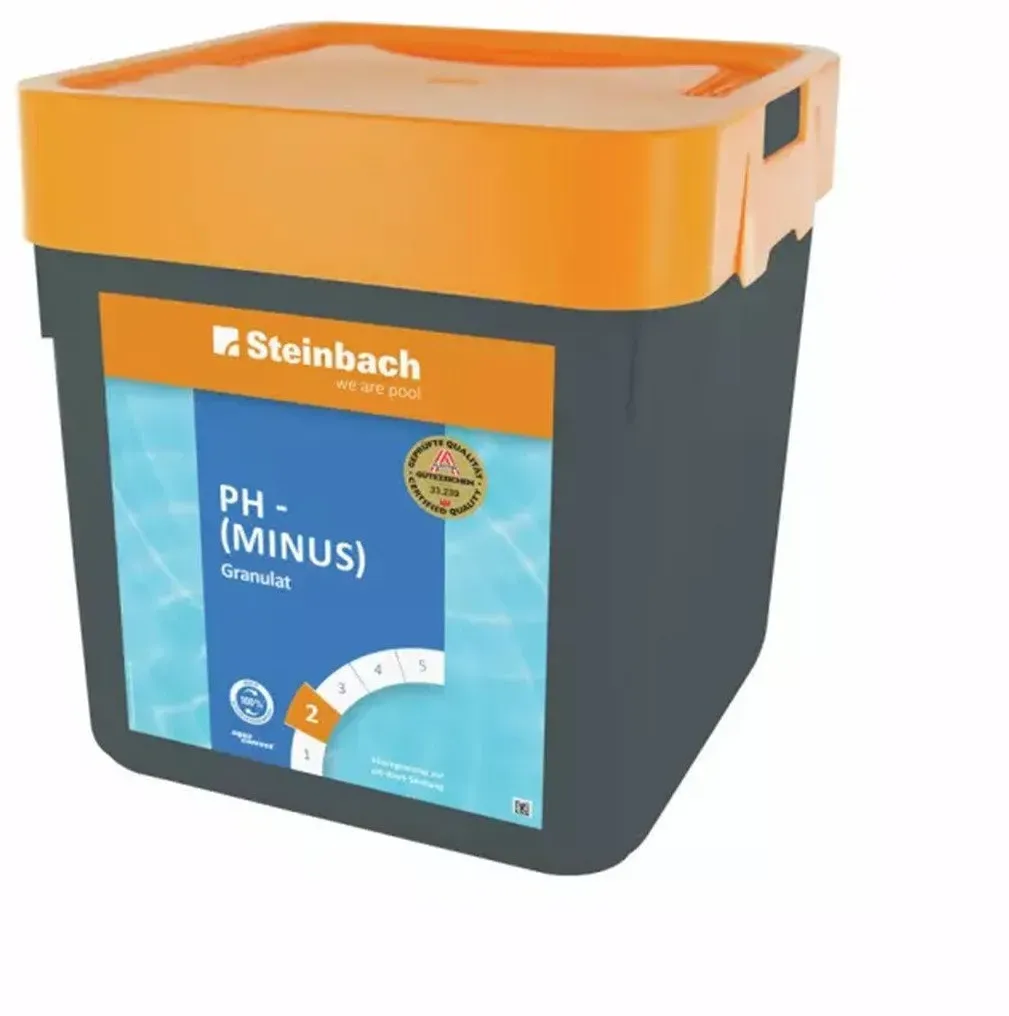 Steinbach Pool Poolpflege pH-Minus Granulat, pH-Senker, (Packung)