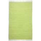 Theko Teppich Happy Cotton grün | 160x230 cm