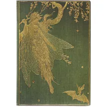 Paperblanks Olive Fairy (Lang’s Fairy Books) Midi Lined Softcover Flexi Journal (Elastic Band Closure): Softcover mit Elastikbandverschluss