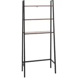 MCW Standregal MCW-K82, Badregal Waschmaschinen-Regal Leiterregal, Industrial Metall Holz 155x64x25cm ~