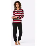 Witt Schlafanzug Schlafanzug . rot|schwarz 44/46