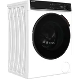 Sharp Waschmaschine Mid Class ES-WNFB714CWDA-DE, 7 kg, 1400 U/min, 7kg / +WIFI / A-20% / black Doorring+knob/Steam/White weiß