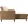 CosmoLiving by Cosmopolitan Ecksofa »Liberty, L-Form,« mit Schlafffunktion, Recamiere beidseitig montierbar, Sitzhöhe 43 cm