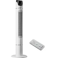 Tectake Turmventilator 110 cm Weiß