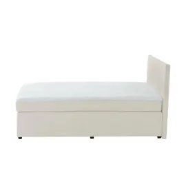 Möbel Kraft Boxspringbett 147 x 104 cm H3 Creme