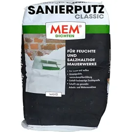 mem Sanierputz Classic 25 kg weiß