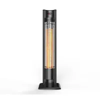 Westmann Infrarot Heizstrahler Tornado Schwarz 7x17x104 cm