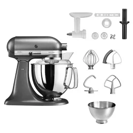 KitchenAid Artisan 5KSM175PS Medaillon Silber Cookielover