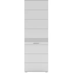 Linus Kleiderschrank 1 Türen weiß.