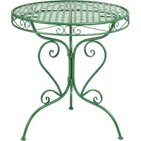 Beliani Albinia Bistrotisch Ø 70 x 70 cm Grün