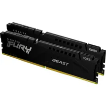 Kingston FURY Beast DDR5 5600MT/s 128GB Kit (2x64GB) CL40 Schwarz KF556C40BBK2-128