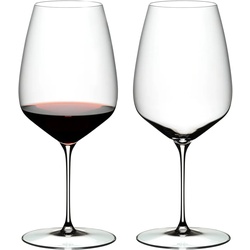 Riedel - Veloce Rotweinglas, Cabernet / Merlot, 825 ml (2er-Set)