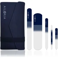 AILORIA Glas-Nagelfeilenset CONTOUR LUXE 5-tlg.