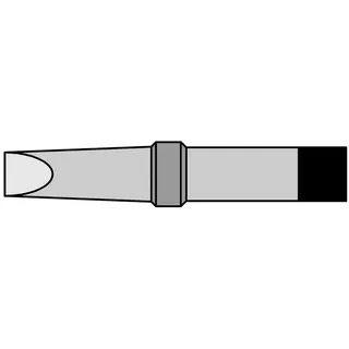 Weller Lötspitze Serie PT, Meißelform, PT B7/2,4 x 0,8 mm, 370 ̊C, gerade