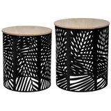 Atmosphera Créateur d'intérieur Couchtische-Set in schwarz | Gr.: onesize