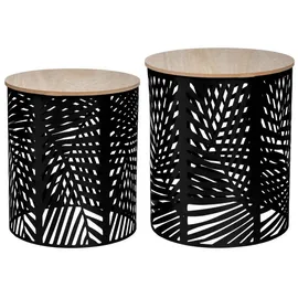 Atmosphera Créateur d'intérieur Couchtische-Set in schwarz | Gr.: onesize