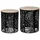 Atmosphera Créateur d'intérieur Couchtische-Set in schwarz | Gr.: onesize