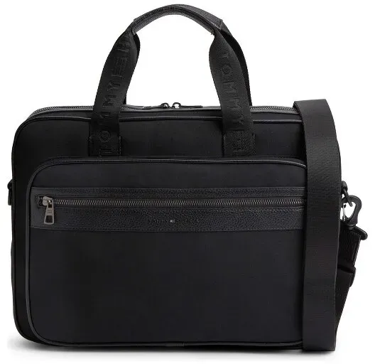 Tommy Hilfiger TH Repreve Laptoptasche 39.5 cm  schwarz