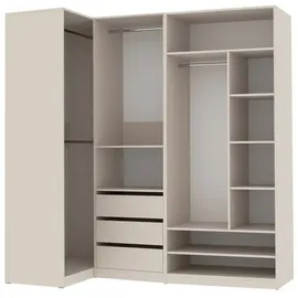 marmex möbel Garderobenschrank TRES P Beige/Grau