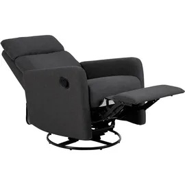 OSCA Sessel MIKELLI Stoff 93,5 x 99 x 67 cm Grau